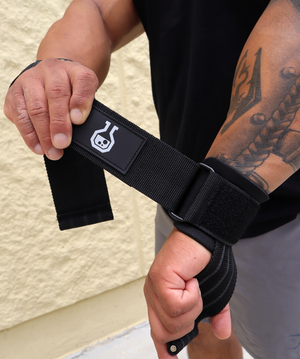 Lifting Straps - Adjustable with Metal Wedge